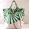 Roberta Freymann Ipanema Tote, Green, $95. (Also available in blue) 