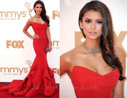 Nina Dobrev at 2011 Emmy Awards