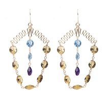 Mirin Earrings from Charme Silkiner