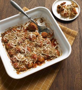 "Fried" Mushroom Parmesan Bake from The Biggest Loser Cookbook 