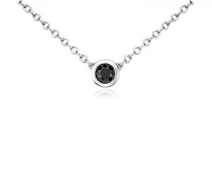 Black Diamond Pendant from Blue Nile