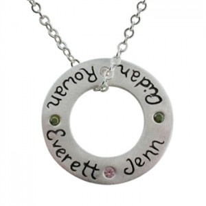 Circle of Love Necklace from Isabelle Grace Jewelry