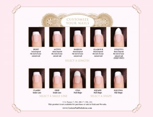 Custom Nail Solutions Nail Line Up