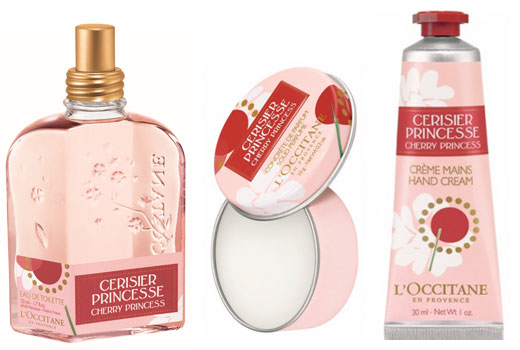 Part of the Cherry Princess Set from L'Occitane