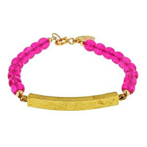 Devora Libin Brass Bar Bracelet