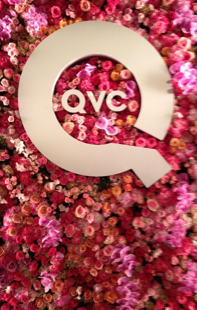 QVC's Wall of Flowers, New York Fashion Week Fashion Show