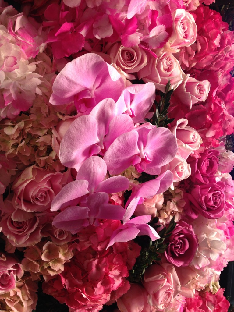 QVC Wall of Flowers, Closeup