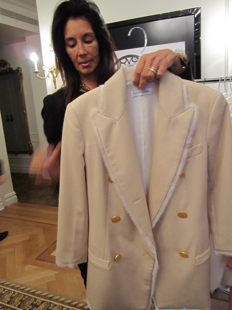 Christina Makowsky Classic Blazer, Trunk Show, S/S 2012, Plaza Hotel