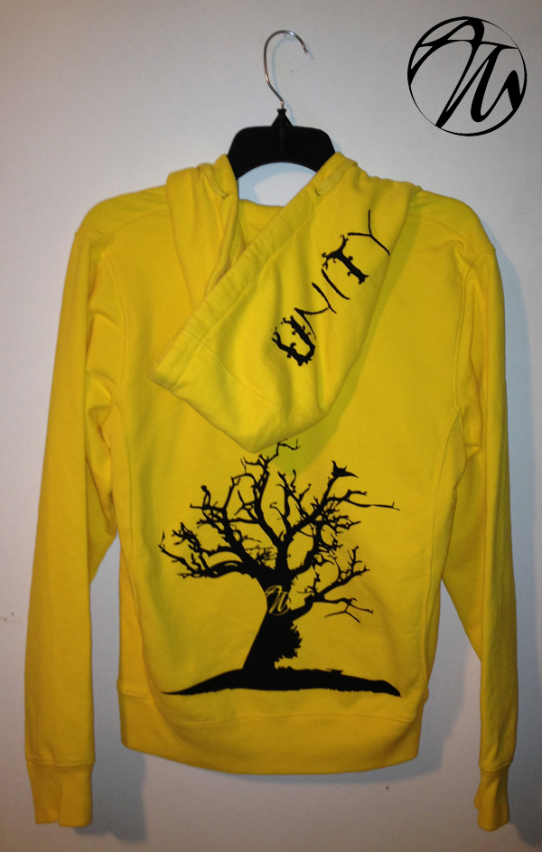 Unity Yellow Hoodie from Adriana Marie Co. 