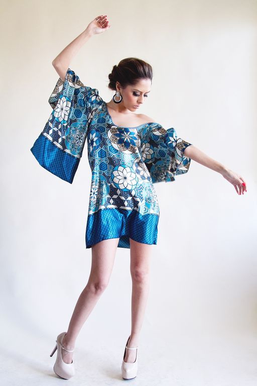 Silk Kimono Dress from VDE, $45.