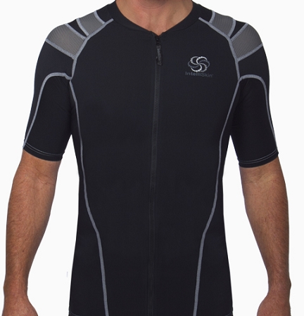 Men's Zipper Foundation Shirt from IntelliSkin, $100; Photo Credit: IntelliSkin