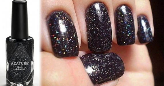 Azature Black Diamond Nail Polish, Fall 2012 Nail Trends