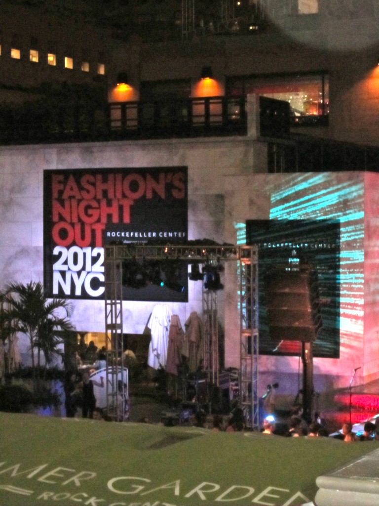 Rockefeller Center, Fashion's Night Out