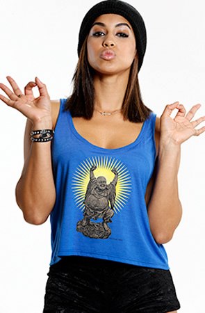 Happy Buddha Tank from Adriana Marie Co.