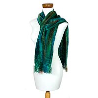 Green Scarf from Novica.com