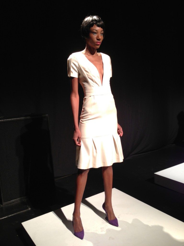 Winter White and Flirty Skirts at Nina Skarra