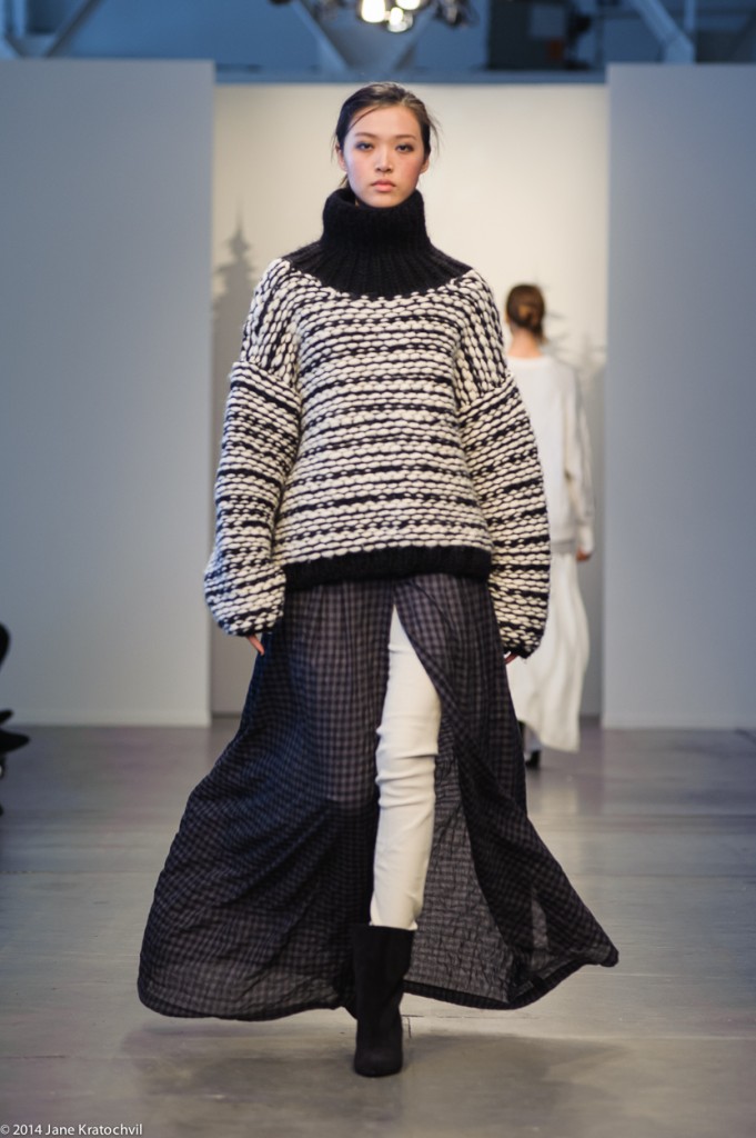 Tess Giberson, New York Fashion Week, 2014